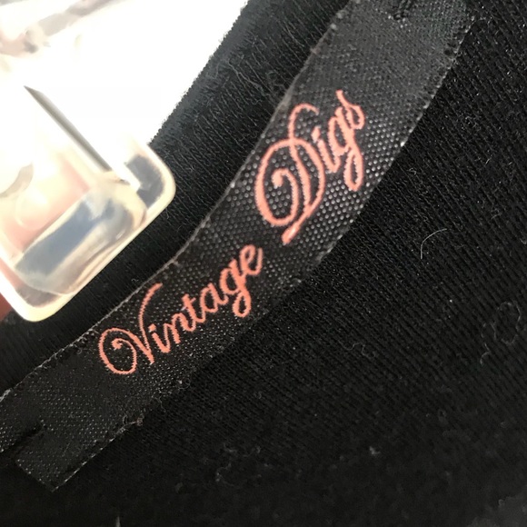 Vintage Digs Swarovski Crystal Encrusted T shirt - Picture 8 of 8